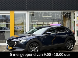 Mazda CX-30 2.0 e-SkyActiv-X M Hybrid Luxury | NAP | elektrisch glazen schuif-/kanteldak | Leer | Stoel & stuur verwarming | 360 graden camera | Bose Audio | Memory Stoelen |