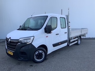 Renault Master T35 2.3 dCi 165 L4 Dub Cab Pick Up Dub Lucht Navi Trekhaak 3500 kg 6 Zits Cruise Bakmaat L.395/B.215/H.0.40 CM .Euro 6