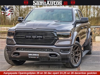 Dodge Ram 1500 Laramie Sport 5.7 V8 HEMI 402PK 4x4 | Panorama dak | 12' Scherm |Granite Crystal Metallic | Crew Cab | 5 Persoons | Dubbele Cabine | DC | VOORRAAD NR 2524 - 41249 |