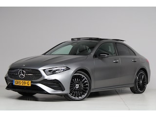 Mercedes-Benz A-klasse 250e Star Edition AMG Line | panoramadak | head-up | 360 camera | burmester | elek. stoelen | keyless | BTW