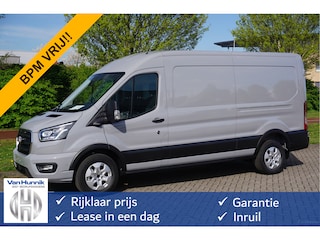 Ford Transit 350L L3H2 Limited AUT-8 165PK BPM VRIJ Navi, Camera, Xenon, Lm Velg, Trekhaak!! NR. A66
