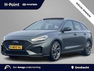 Hyundai i30 Wagon 1.5 T-GDi 160PK Automaat MHEV N Line Sky | Schuifkanteldak | N-Line Pack | 1ste Eigenaar | 18'' 2-Tone LMV |