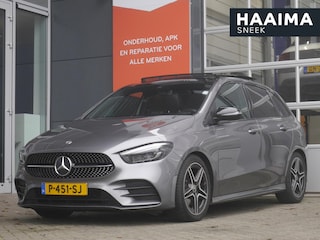 Mercedes-Benz B-klasse 200 Business Solution AMG | Automaat | Panorama dak | Achteruitrijcamera | Keyless entry en start | Sfeerverlichting | Led verlichting | AMG styling | 160PK | Stoelverwarming