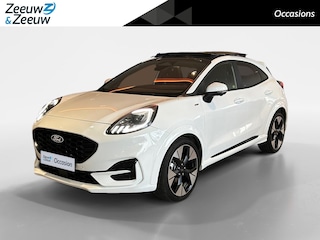 Ford Puma 1.0 EcoBoost Hybrid St-Line X 155pk automaat | Stoel- stuur en voorruitverwarming | Kantel / schuifdak | Afneembare trekhaak | Full led