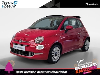Fiat 500 0.9 TwinAir Turbo Lounge * 1e Eigenaar * Cabrio * Cruise Control * Airco * LM Velgen 15" * 12 Maanden Bovag Garantie *