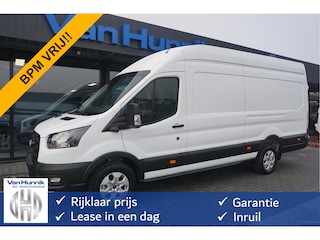 Ford Transit 350L 130PK L4H3 BPM VRIJ!! Navi, ° Camera, Adap. Cruise, LM Velg!! NR. A240