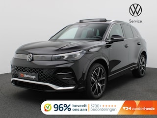 Volkswagen Tiguan 1.5 eHybrid R-Line Edition Pano-Schuifdak, Leder, Memorystoel, 20" LM Velgen, Trekhaak, Matrix LED-Verlichting, Navi, Side Assist, Elektr. Achterklep