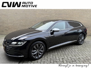 Volkswagen Arteon 1.4 TSI 218pk eHybrid Elegance Business+ | Virtual cockpit | Wegklapbare trekhaak | Leder/alcantara | Massage | Stoelverwarming voor+achter | Camera | Adaptieve cruise | Lane assist | Navigatie | Apple CarPlay | Matrix LED | DAB | Volledig dealeronderhouden