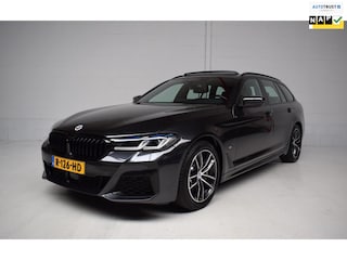 BMW 5-serie Touring 530i 245PK AUT8 M-SPORT ORG.NED / PANORAMADAK / NAPPA-LEER / CAMERA / EL.TREKHAAK / LASER / NAP / BTW