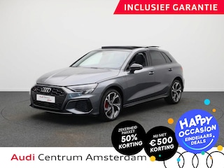 Audi A3 Sportback 45 TFSI e S edition Competition 272 pk SOH 100% S-tronic| Navigatie | Panoramadak | Private lease vanaf €798,- | Achteruitrijcamera | Adaptieve cruise control | Matrix LED koplampen |
