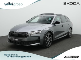 Skoda Octavia 1.5 TSI MHEV 150 pk DSG Sportline | Panoramadak | Trekhaak | Head-up display | 360 camera | Matrix LED
