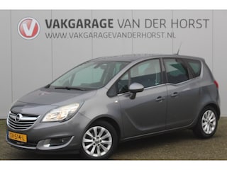 Opel Meriva 1.4-120pk Turbo Business+. Erg nette hoogzitter voor nog jaren rijplezier ! Autm. airco, metallic lak, lichtmetalen velgen, trekhaak, elektr. ramen v+a, elektr. spiegels, bluetooth, cruise control, r/cd etc.