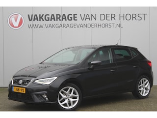 Seat Ibiza 1.0-90pk TGI FR Business. Mooie sportieve wagen ! Autm. airco dual, verwarmde voorstoelen, adaptieve cruise control, navigatie, bluetooth, Apple carplay/Android auto, pdc achter, LED verlichting, 17"LM wielen etc.