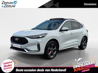 Ford Kuga 2.5 PHEV ST-Line X | Lage km stand | Automaat | Panorama dak | Head-up display | Navigatie | Apple carplay & Android auto | Winter pack | Parkeersensoren voor en achter | Achteruitrijcamera | Dodehoek detectie | Elektrische inklapbare trekhaak | Draadloos opladen mobiel | Fabrieksgarantie t/m 02-2027