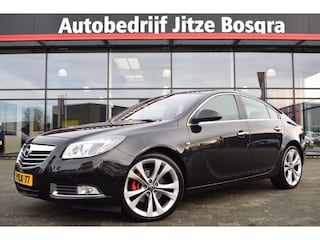 Opel Insignia 2.0 T 221pk Cosmo Xenon | ECC | Half Leder | Infinity Audio | 20 Inch LMV | Trekhaak | Volledig Onderhouden!!