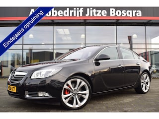 Opel Insignia 2.0 T 221pk Cosmo Xenon | ECC | Half Leder | Infinity Audio | 20 Inch LMV | Trekhaak | Volledig Onderhouden!!