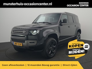Land Rover Defender 110 2.0 P300e 110 X-Dynamic SE - RIJKLAARPRIJS - Plug-in Hybrid - All Seasonbanden - Elektrisch Glazen Panoramadak - 360 graden Camera - Adaptive Cruise Control