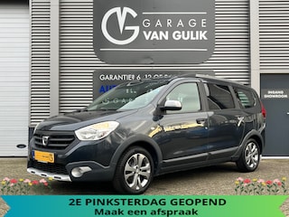 Dacia Lodgy 1.2 TCe Stepway 116PK 7Pers,Navi,Airco,Cruise,Isofix,Bluetooth,ElektrRamen+Spiegels,Lmv,Dakrail,Usb,Multi-Stuur.