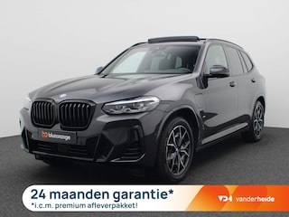 BMW X3 xDrive30e 292PK Aut. M Sport, Shadow, panoramadak, trekhaak, achteruitrijcamera, keyless entry, memory functie voorstoel, verwarmbare voorstoelen, 19" LM Velgen