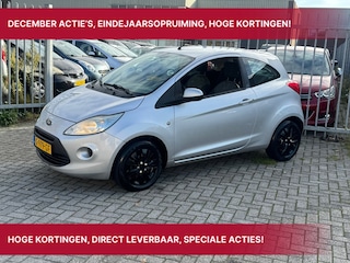Ford Ka 1.2 Trend 69PK! Airco l Elek ramen l Elek spiegels l AUX l Radio! Topstaat l Goed onderhouden!