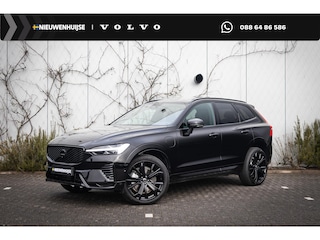 Volvo XC60 2.0 T6 Plug-in hybrid AWD Plus Black Edition | Luchtvering | Stoel-/Stuurverwarming | Schuif-/kanteldak | Head up Display | 360 camera | Getint glas | Adaptive cruise Control | Dodehoekdetectie | Keyless entry |