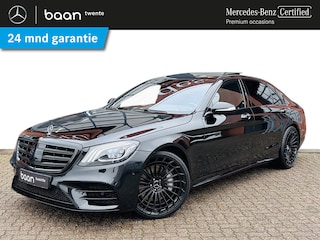 Mercedes-Benz S 350d Lang Grand Edition AMG | Rijassistentiepakket | Elek. verstelbare voorstoelen en achterzittingen met geheugen | Stoelventilatie en verwarming voor | Panoramadak | Burmester surround sound