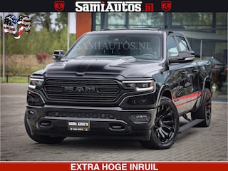 Dodge Ram 1500 LIMITED NIGHT | FEUL WHEELS | BOM VOL | 5.7 V8 4x4 | TOP STAAT | DUBBELE CABINE | MWK | XB9 | HUD | Deze RAM is momenteel in gebruik door ons. Gelieve ons te informeren indien u de pick-up wenst te bezichtigen.