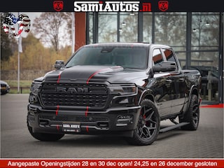 Dodge Ram 1500 Limited Night H.O 540HP 706Nm | Massage + Full Option | De Meest Luxe en Volle Pick-Up in zijn Klasse | Comfortabele Dubbele Cabine met Royale 5 Zitplaatsen | BPM vrij | Nu Leverbaar uit Voorraad | Voorraad Nr 2334 - 5409