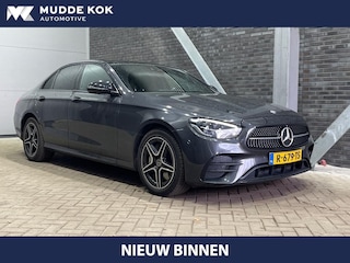 Mercedes-Benz E-klasse 300 e AMG Line | Panoramadak | 360° Camera | Head-Up | Burmester | Vol-Leder | Trekhaak