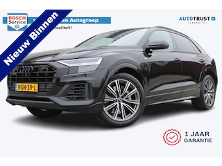 Audi Q8 55 TFSI e quattro Pro Line S | Incl. 12 maanden garantie | Rijklaar | Adaptieve cruise control | Stoel/stuurverwarming | Luchtvering | Uitklapbare trekhaak | Apple carplay/Android auto | 360° camera |