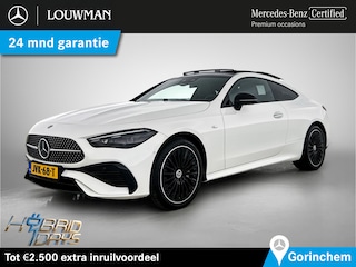 Mercedes-Benz CLE Coupé 300 e AMG Plug-In Hybride AMG Line | Night Pakket | Digital Licht | Rijassistentiepakket plus | Distronic | Panorama Schuif-Kanteldak | Stoel en stuurverwarming. Inclusief 24 maanden MB Certified garantie voor Europa.