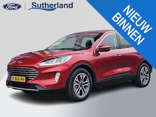 Ford Kuga 2.5 PHEV Titanium X 225 pk | Trekhaak | Adaptieve cruise control | Full led | Half Leder | Winterpack | Blind spot | Nette auto!