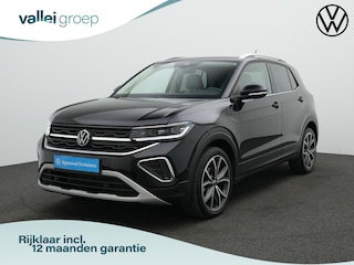 Volkswagen T-Cross 1.0 TSI 115 pk DSG Style | IQ Light | Achteruitrijcamera | Stoelverwarming | Adaptive Cruise | Leder/stof | Navigatie