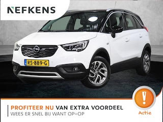 Opel Crossland X 1.2 110PK Turbo Innovation | 1ste eigenaar | AUTOMAAT | AGR/Stoelen | Camera | Stoel/Stuur Verwarming | AppleCarPlay/AndroidAuto | Panoramadak | Trekhaak | Climate Control | Cruise Control | Isofix | Privacy Glass | Parkeersensoren | Two-Tone |