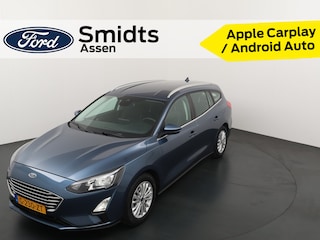 Ford Focus Wagon EcoBoost 125pk Titanium | Clima | Cruise | Apple carplay | Android auto | Keyless | 16" LMV |