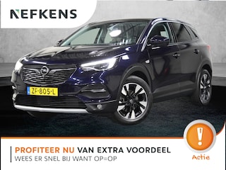 Opel Grandland X 1.2 130PK Turbo Ultimate | 1ste eigenaar | AUTOMAAT | AppleCarPlay/AndroidAuto | Verwarmde/AGR-stoelen | Denon Sound | Navigatie | Adaptive Cruise Control | Keyless Start/Entry | FULL LED | 360'Camera | Electrische achterklep | Isofix | Privacy Glass |