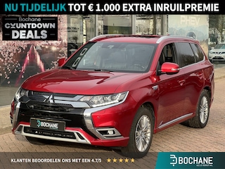 Mitsubishi Outlander 2.4 PHEV Instyle | Schuifkanteldak | Leder | Elektrische achterklep | Trekhaak | FABRIEKSGARANTIE TOT 11-2028!