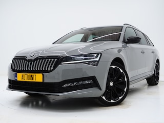 Skoda Superb Combi 1.4 TSI iV Sportline 218PK | Panoramadak | Canton | 360 | Trekhaak | Memory | Keyless | Adaptive Cruise