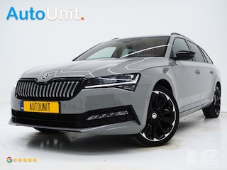 Skoda Superb Combi 1.4 TSI iV Sportline 218PK | Panoramadak | Canton | 360 | Trekhaak | Memory | Keyless | Adaptive Cruise