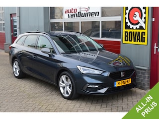 Seat Leon Sportstourer 1.4 TSI eHybrid PHEV FR O.a: Pdc, Camera, Stoel-/Stuur verwarming, Clima, Adaptive cruise, Navi, Carplay, Etc...   Rijklaar! All-in prijs!