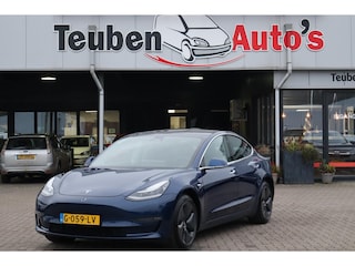 Tesla Model 3 Long Range AWD 75 kWh 90,9% SOH, Panoramadak, Autopilot Computer 3, Lederen interieur, Trekhaak
