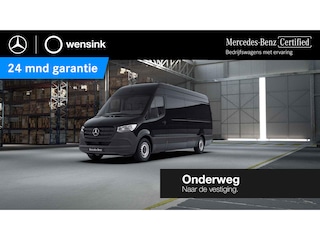 Mercedes-Benz Sprinter 317 CDI L3 H2 | PRO | AUTOMAAT | NAVIGATIE | CRUISE CONTROL | CAMERA | AIRCO | METALLIC ZWART | CHAUFFEURSSTOEL GEVEERD | DODEHOEKDETECTIE