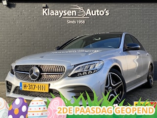 Mercedes-Benz C-klasse 180 Business Solution AMG AUT. | dealer onderhouden | panoramadak | night pakket | apple carplay | NL auto