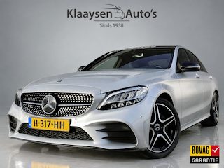 Mercedes-Benz C-klasse 180 Business Solution AMG AUT. | dealer onderhouden | panoramadak | night pakket | apple carplay | NL auto