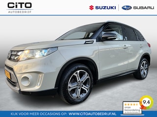 Suzuki Vitara 1.6 High Executive | Elek. Schuif/Kantel Dak | Apple Carplay & Android Auto | Meest Luxe Uitvoering | Leer & Suede Interieur