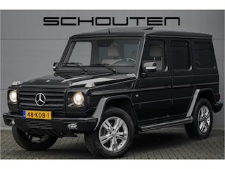Mercedes-Benz G-klasse 500 Lang Designo Schuifdak Leder Stoelventilatie H/K Camera Youngtimer Ori NL