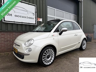 Fiat 500 1.2 Lounge Cabrio|Xenon|Bleu&me|Leder|Clima|PDC|