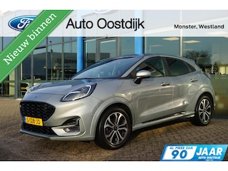 Ford Puma 1.0 EcoBoost Hybrid ST-Line X 125PK Afn. Trekhaak Winterpack Adaptieve Cruis Camera B&O Parkeersensoren Full-LED Climate Privacy Glass *Dealer Onderhouden*