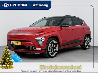 Hyundai Kona Premium 65.4 kWh | Leer | Trekhaak | Stoel + stuurverwarming | Memory | 360 Camera |
