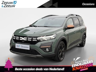 Dacia Jogger 140PK Hybrid Extreme 7p. Automaat | 7 Zitplaatsen | Navi | Camera | Parkeersensoren | Climate Control | Cruise Control | Apple CarPlay/Android Auto | Lichtmetalen Velgen | Full LED | Digital Cockpit |